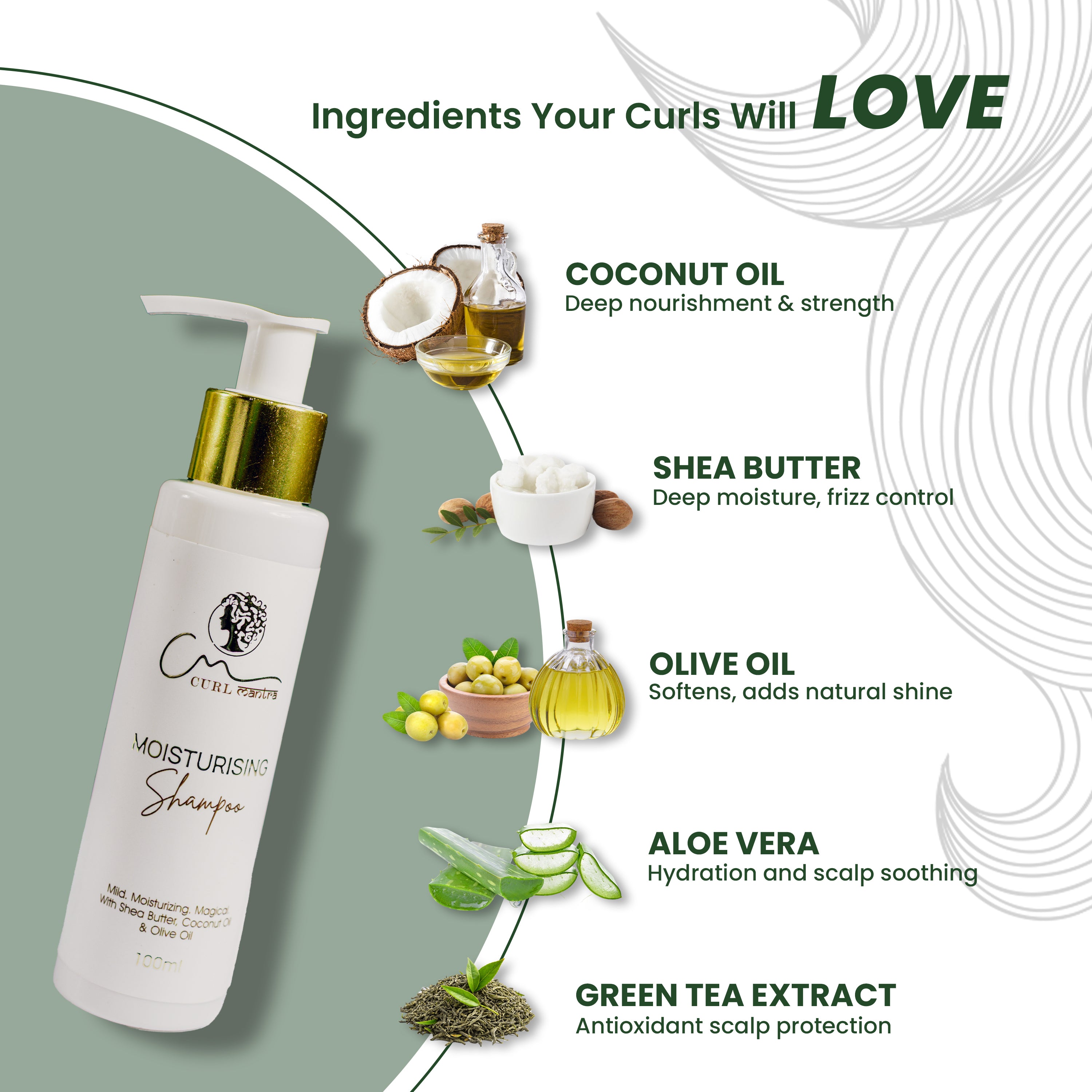 CurlMantra Moisturising Shampoo