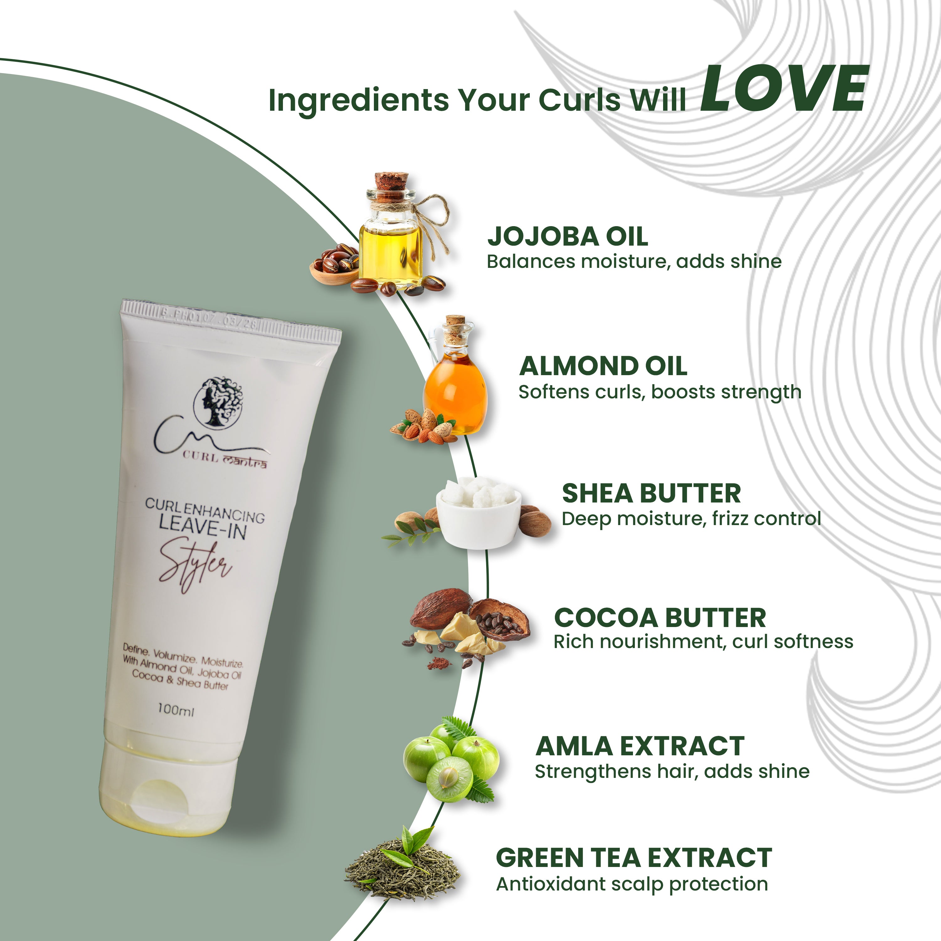 CurlMantra Curl Enhancing Leave-In Styler