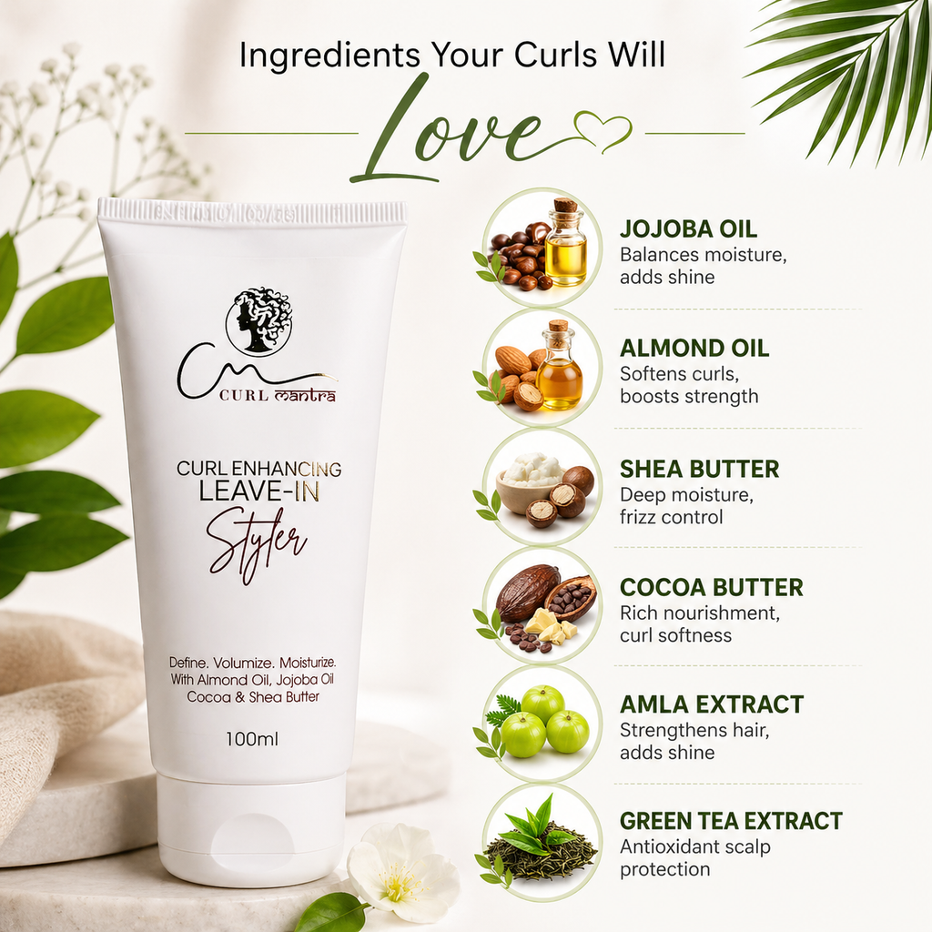 CurlMantra Curl Enhancing Leave-In Styler - 100 ml