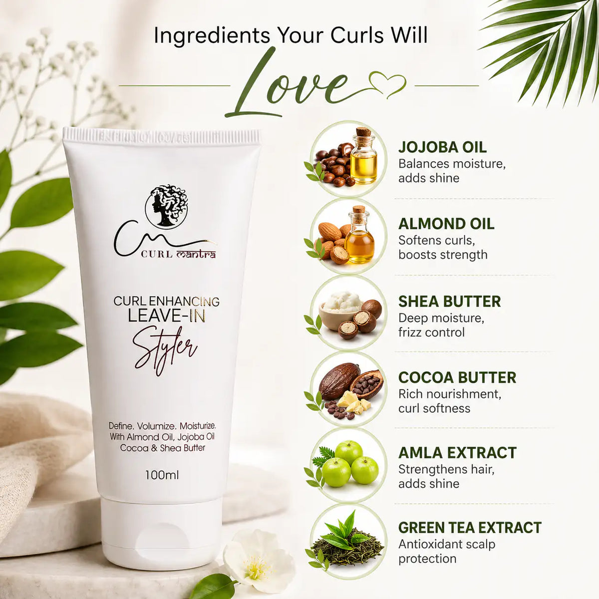 CurlMantra Curl Enhancing Leave-In Styler