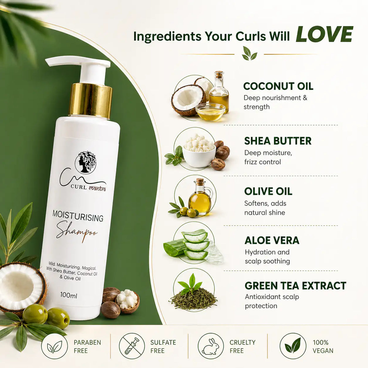 CurlMantra Moisturising Shampoo