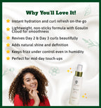 Style & Slay Kit for Curly, Wavy & Frizzy Hair | Curl Enhancing Styler + Curl Defining Gel + Magic Curl Spray | With Plant-Based Curl Actives | Sulfate- Free, Silicone-Free | Defines, Holds & Refreshes Curls for Day 2 – Day 3
