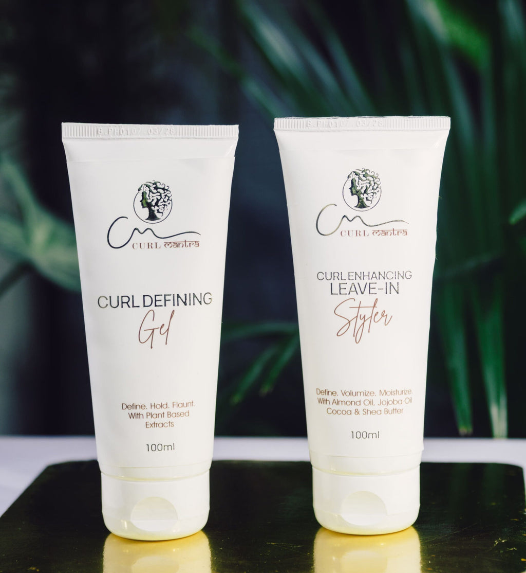 The Curl Boss Duo for Curly, Wavy & Frizzy Hair | Curl Enhancing Leave-In Styler + Curl Defining Gel | With Plant-Based Curl Actives | Sulfate-Free, Silicone-Free | Defines, Controls Frizz & Boosts Curl Hold