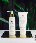 The Curl Quench Duo for Curly, Wavy & Frizzy Hair | Moisturising Shampoo + Curl Enhancing Leave-In Styler | With Plant-Based Curl Actives | Sulphate- Free, Silicone-Free | Deep Hydration & Frizz Control