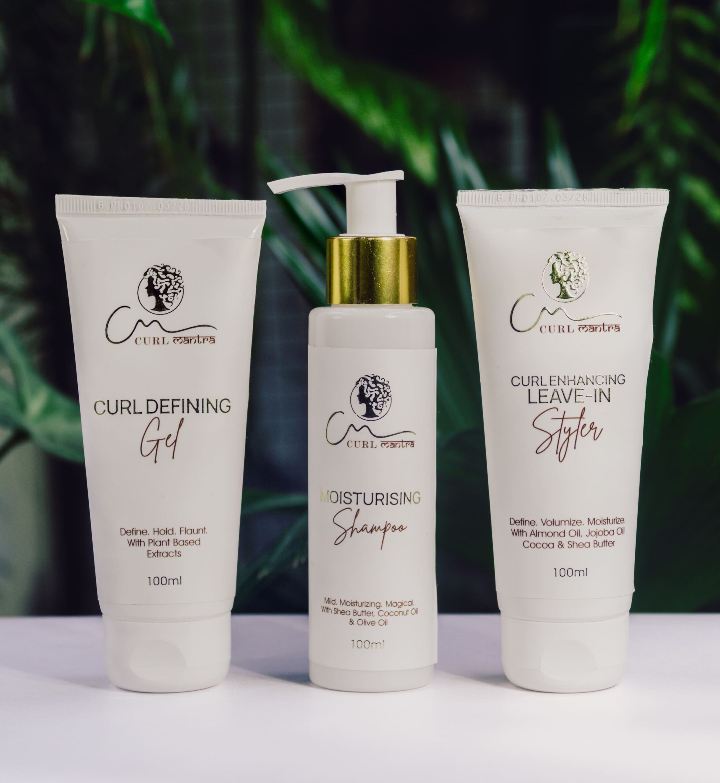 Ready, Set, Curl Kit (100ml) Ready, Set, Curl Kit (Shampoo + Styler + Gel, 100 ml) - Image 1