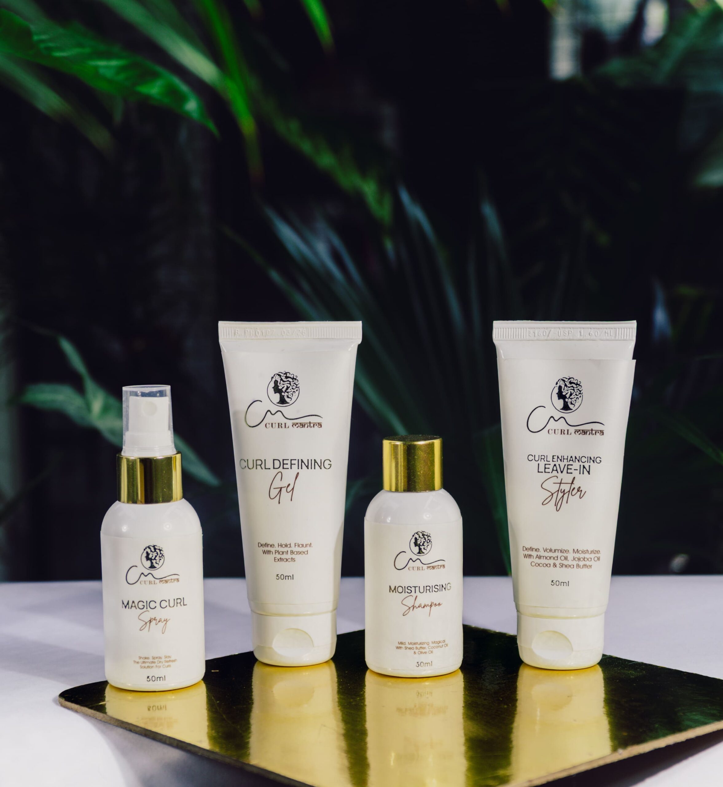 WanderCurl Minis (50ml) – Bundle of 4 WanderCurl Minis (Shampoo + Styler + Gel + Spray, 50 ml) - Image 1